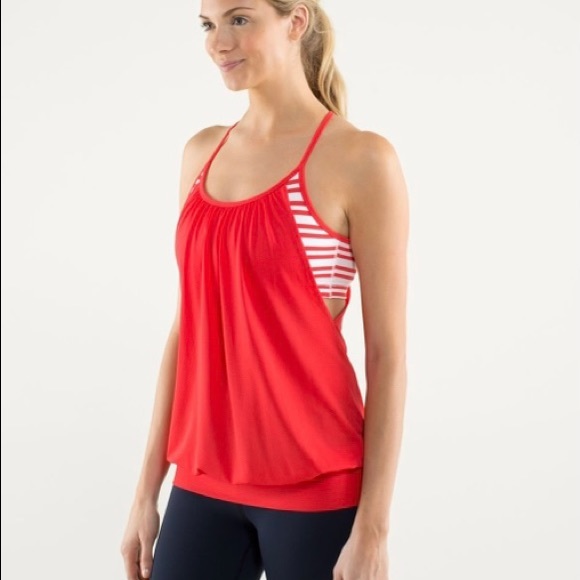 Lululemon Women’s No Limit Tank Size 4 Love Red - Picture 2 of 7